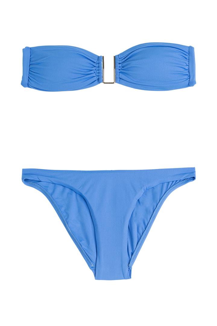 Melissa Odabash Melissa Odabash Bandeau Bikini - Blue