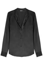 Dkny Dkny Silk Blouse - Black