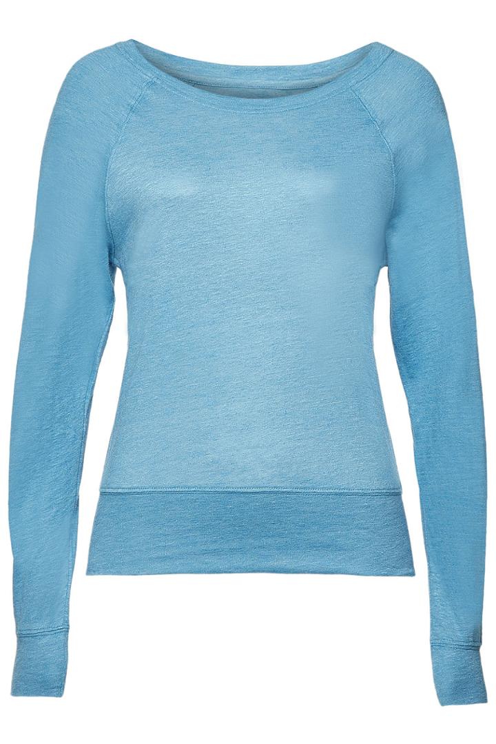 Majestic Majestic Sweatshirt With Linen And Silk