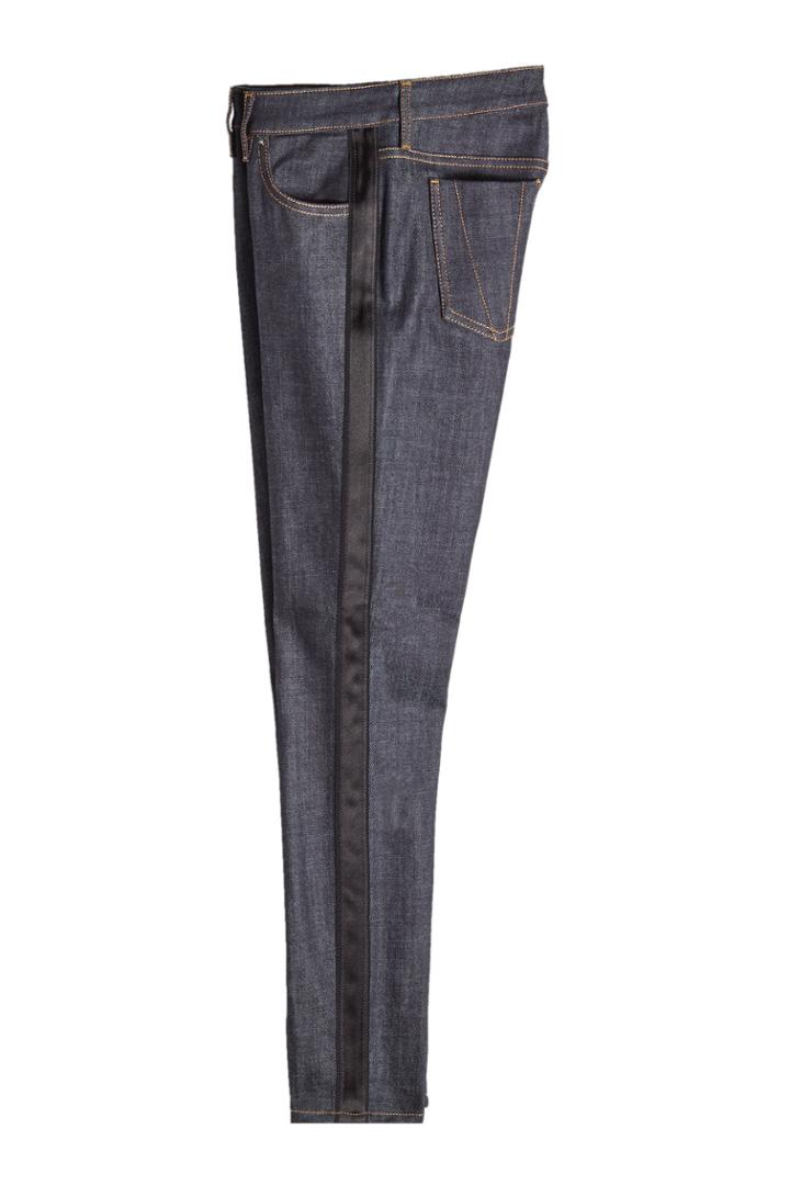Victoria, Victoria Beckham Victoria, Victoria Beckham Slim Jeans With Tuxedo Stripe