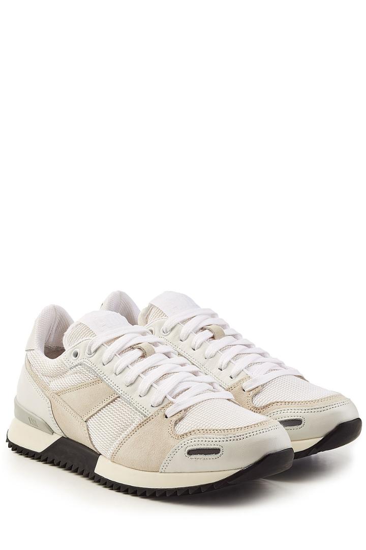 Ami Ami Sneakers With Leather, Suede And Mesh