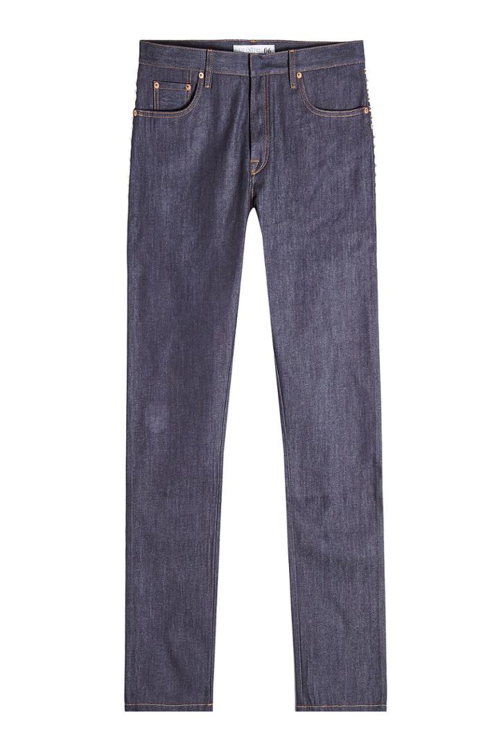 Valentino Valentino Rockstud Slim Jeans - Blue