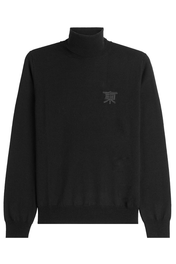 Dsquared2 Dsquared2 Virgin Wool Turtleneck Pullover - Black