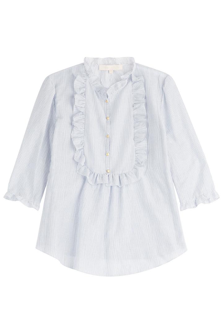Vanessa Bruno Vanessa Bruno Striped Bib Front Shirt - Stripes