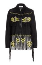 Valentino Fringed Suede Jacket