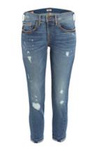 True Religion Nu Boy Skinny Baywood Cropped Jeans