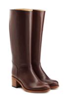 A.p.c. A.p.c. Leather Knee Boots