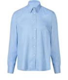 Vilebrequin Classic Linen Shirt In Sky Blue
