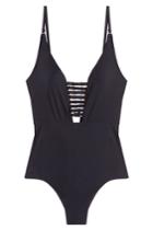 Zimmermann Zimmermann Swimsuit With Cut-out Detail - Black
