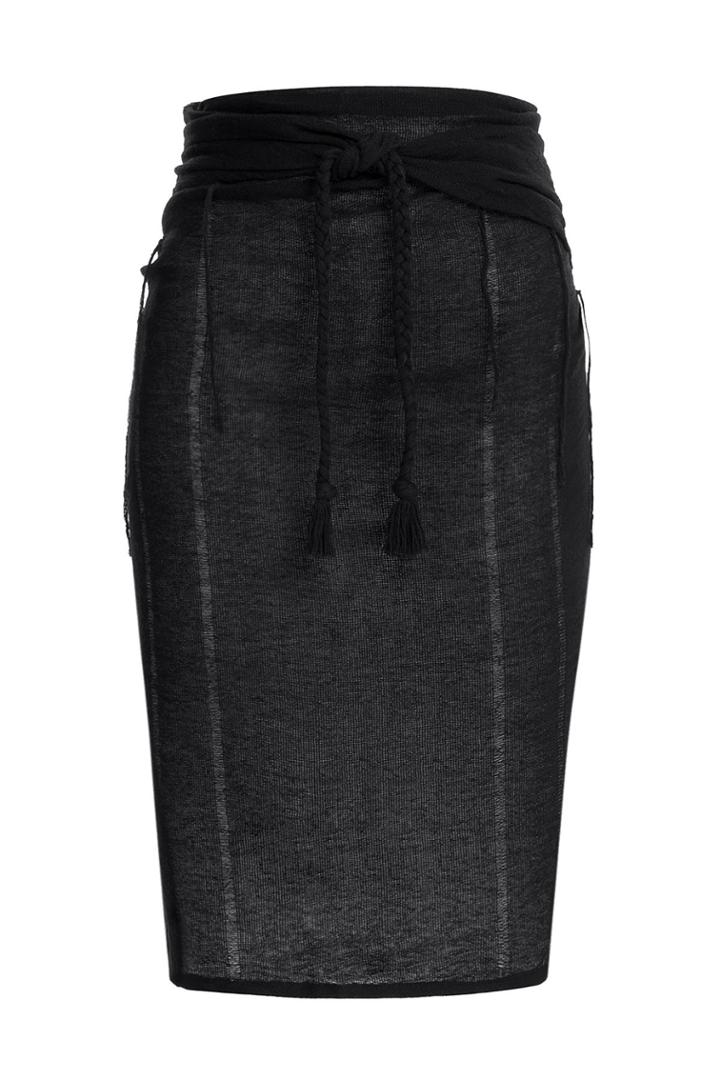 Caravana Caravana Jute Sarong - Black