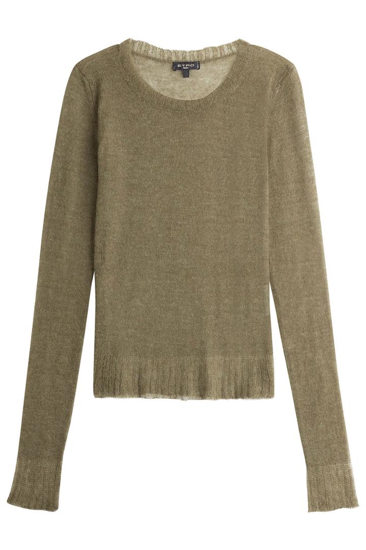 Etro Etro Pullover With Mohair, Wool And Alpaca