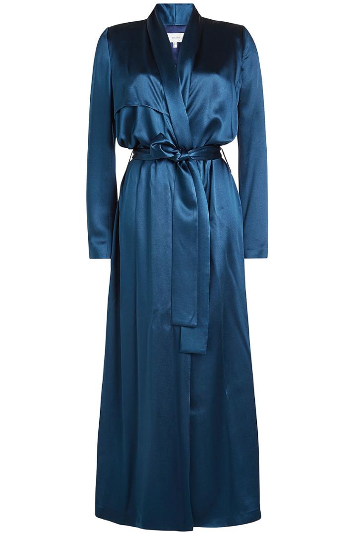 Galvan Galvan Satin Silk Coat