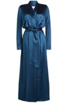 Galvan Galvan Satin Silk Coat
