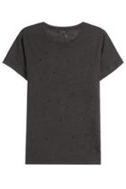 Iro Iro Distressed Linen T-shirt - Black