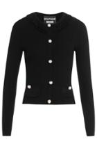 Boutique Moschino Boutique Moschino Cardigan With Faux Pearls