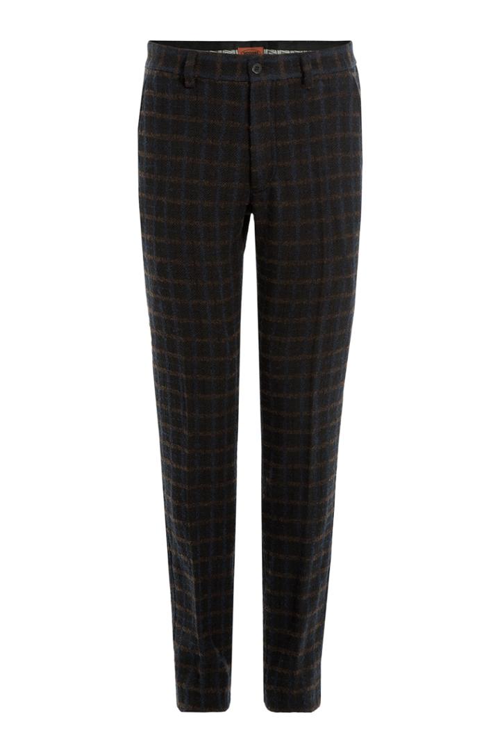 Missoni Missoni Checked Virgin Wool Pants - Multicolor