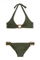 Melissa Odabash Melissa Odabash Paris Triangle Bikini - Green