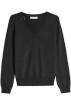 Nina Ricci Nina Ricci Wool Pullover With Silk - Black