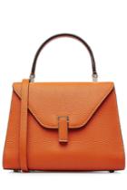 Valextra Valextra Mini Leather Shoulder Bag - Orange