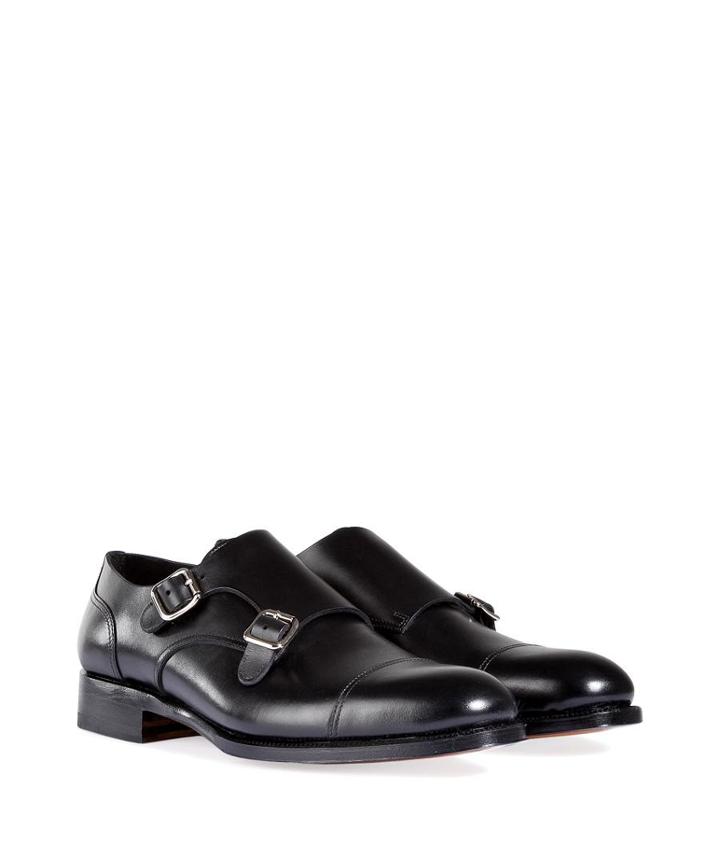 Dsquared2 Leather Double Monk Shoes