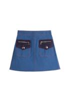 Marc Jacobs Marc Jacobs Denim Mini Skirt - Blue