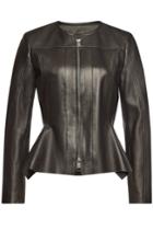 Boss Boss Sahada Leather Biker Jacket