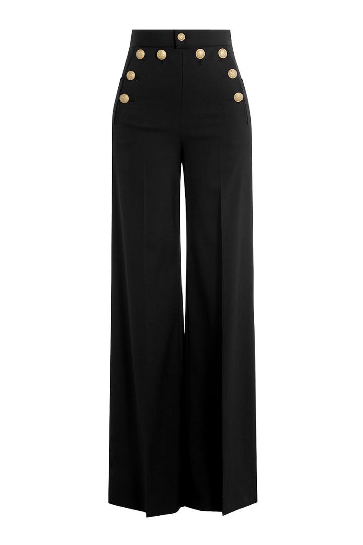 Red Valentino Red Valentino Wide Leg Sailor-style Pants