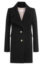See By Chloé See By Chloé Wool Coat With Embossed Buttons
