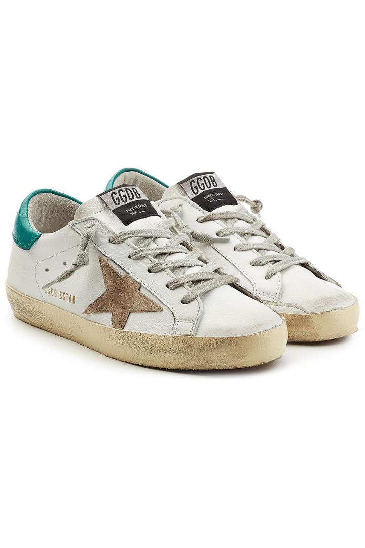 Golden Goose Deluxe Brand Golden Goose Deluxe Brand Super Star Sneakers With Leather