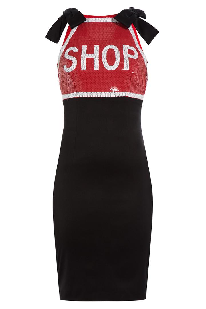 Moschino Moschino Dress With Sequins - Multicolor
