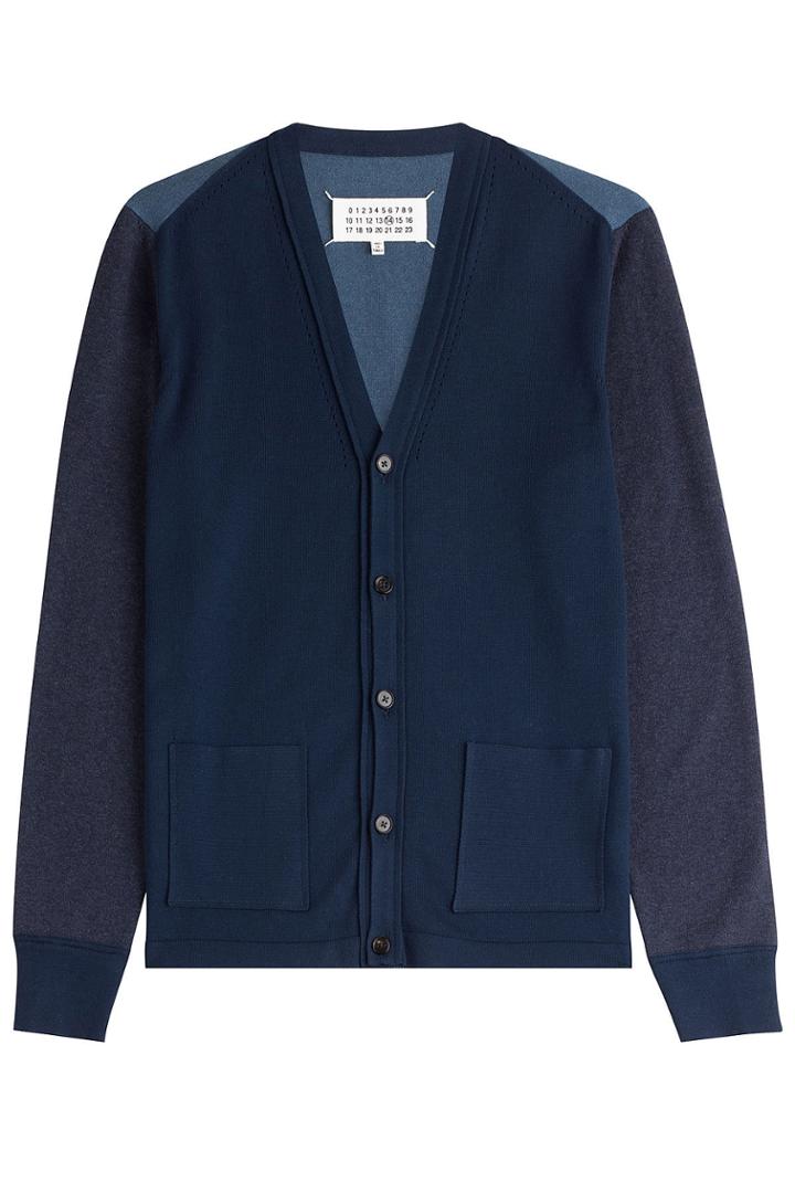 Maison Margiela Maison Margiela Cotton Cardigan - Blue