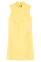 Red Valentino Red Valentino Shift Dress With Cotton - Yellow