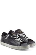 Golden Goose Leather Super Star Sneakers