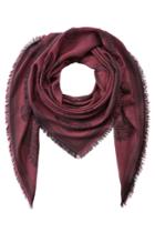 Kenzo Kenzo Tiger Heads Scarf With Cotton - Red