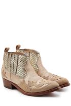 Golden Goose Golden Goose Victory Ankle Boots With Leather And Suede