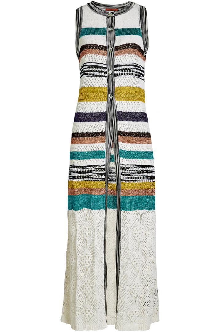 Missoni Missoni Crochet Cardigan With Silk