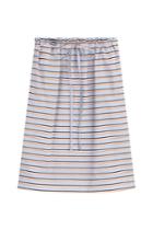 Jil Sander Navy Jil Sander Navy Striped Cotton Skirt - Multicolor