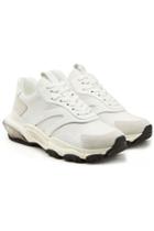 Valentino Valentino New Runner Sneakers In Leather And Suede