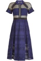 Self-portrait Self-portrait Lace Dress With Cotton