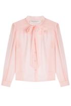 Philosophy Di Lorenzo Serafini Philosophy Di Lorenzo Serafini Sheer Chiffon Blouse