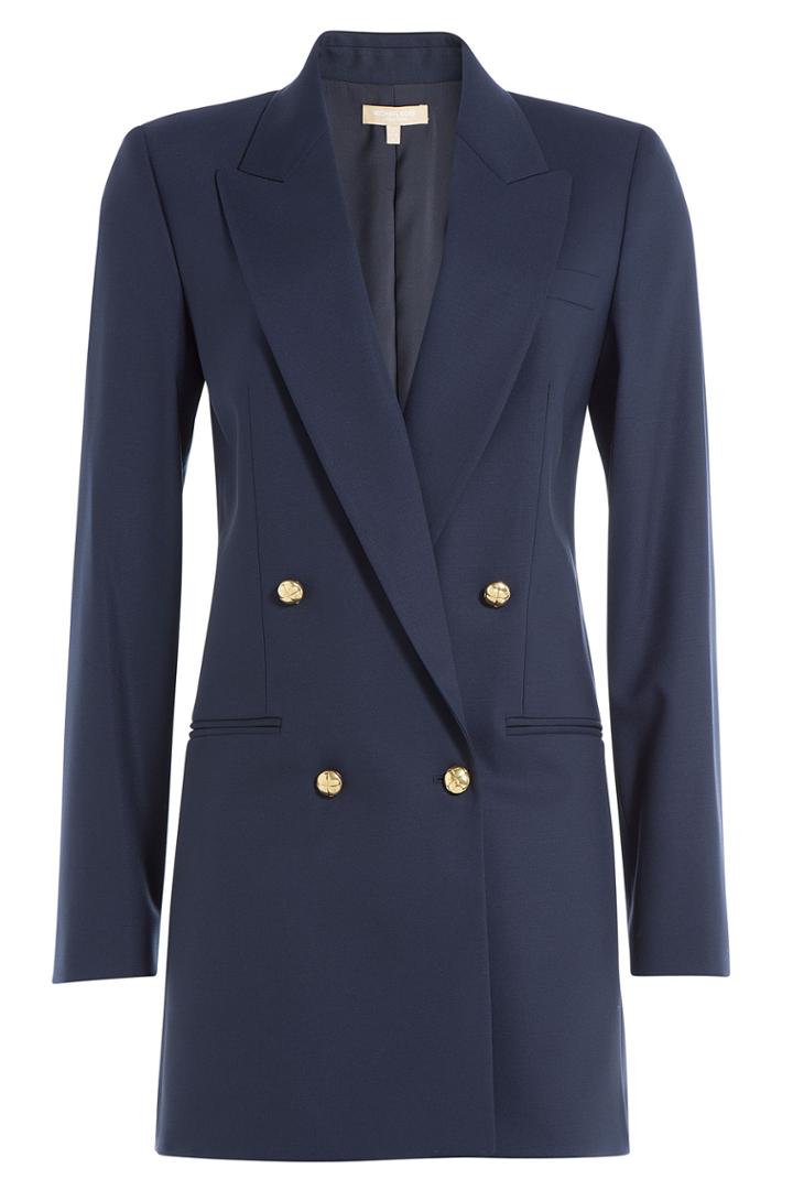 Michael Kors Michael Kors Wool Blazer - Blue