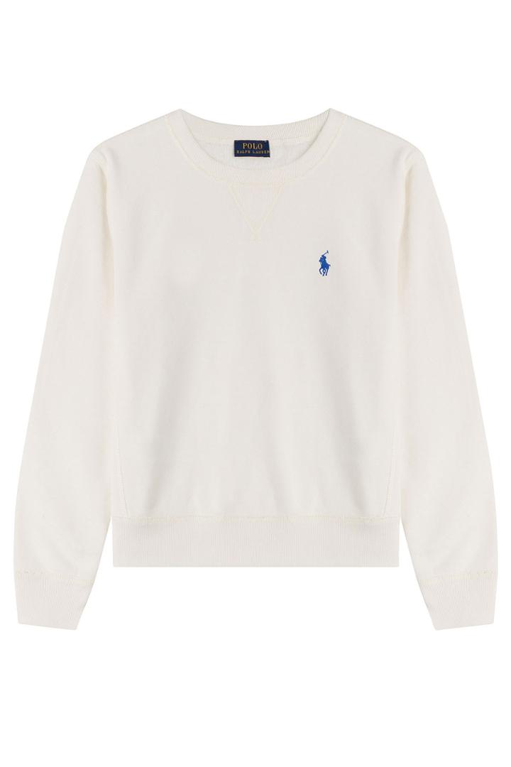 Polo Ralph Lauren Polo Ralph Lauren Sweatshirt With Cotton - White