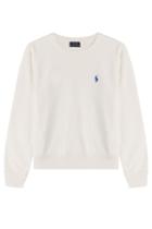 Polo Ralph Lauren Polo Ralph Lauren Sweatshirt With Cotton - White