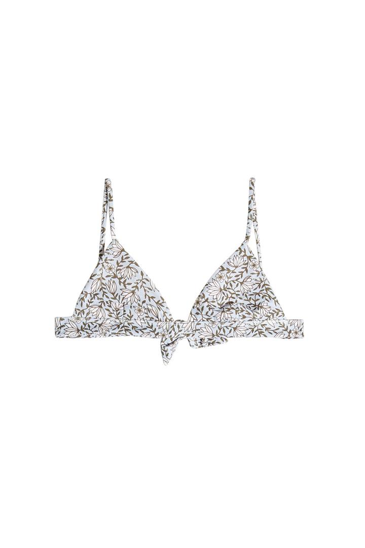 She Made Me She Made Me Sita Printed Bikini Top
