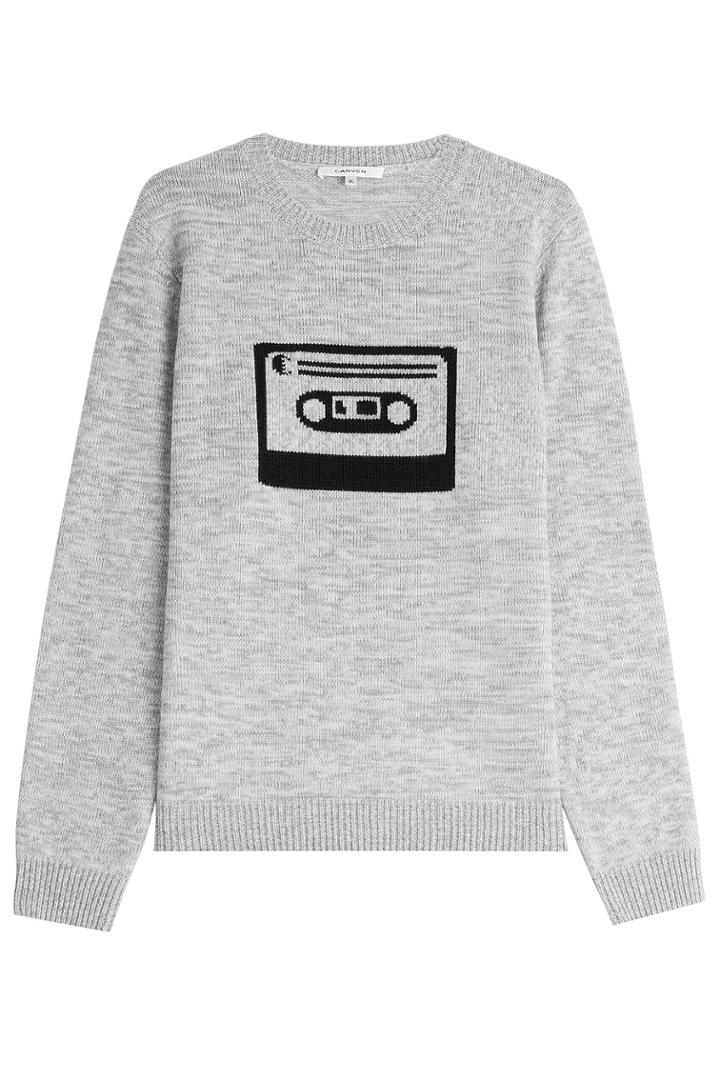 Carven Carven Merino Wool Pullover - Grey