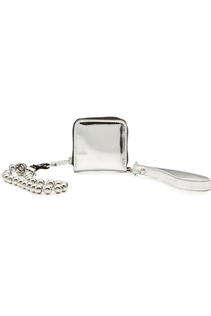 Alyx Studio Alyx Studio Morgan Leather Coin Purse With Wrist Strap And Chain