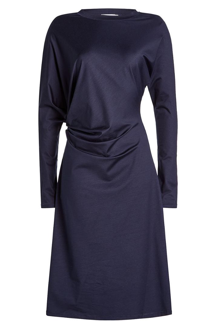 Jil Sander Jil Sander Draped Cotton Dress