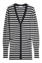 Max Mara Max Mara Striped Cashmere Cardigan