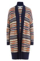 Diane Von Furstenberg Diane Von Furstenberg Cardigan With Merino Wool And Silk - Multicolor