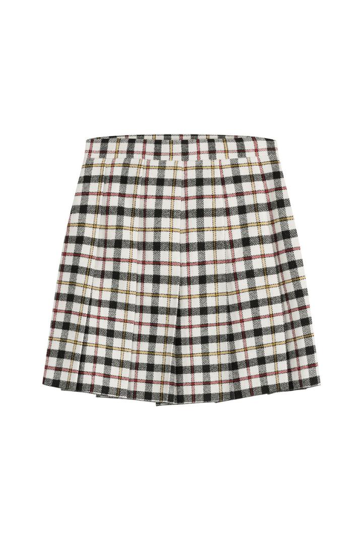 M Missoni M Missoni Checked Wool Skirt - Black